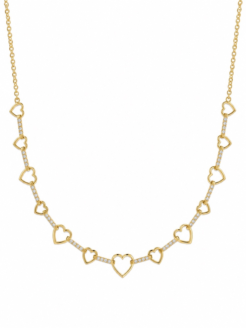 Kendra Scott Haisley Heart Strand Necklace